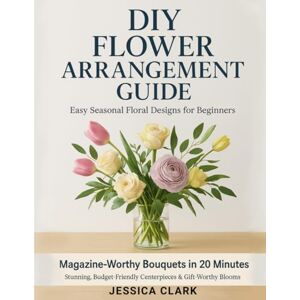 Clark, Jessica DIY Flower Arrangement Guide: Easy Seasonal Floral Designs for Beginners Clark, Jessica DIY Flower Arrangement Guide: Easy Seasonal Floral Designs for Beginners