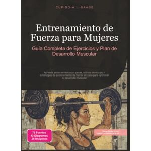 Saage, Cupido A.I. Entrenamiento de Fuerza para Mujeres: Guía Completa de Ejercicios y Plan de Desarrollo Muscular Saage, Cupido A.I. Entrenamiento de Fuerza para Mujeres: Guía Completa de Ejercicios y Plan de Desarrollo Muscular