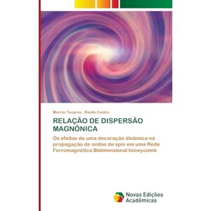 Tavares, Marcio Relação de Dispersão Magnônica: Os efeitos de uma decoração dinâmica na propagação de ondas de spin em uma Rede Ferromagnética Bidimensional honeycomb Tavares, Marcio Relação de Dispersão Magnônica: Os efeitos de uma decoração dinâmica na propagação de ondas de spin em uma Rede Ferromagnética Bidimensional honeycomb