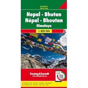 Freytag-Berndt und Artaria KG Nepal Bhutan Himalaya Freytag-Berndt und Artaria KG Nepal Bhutan Himalaya