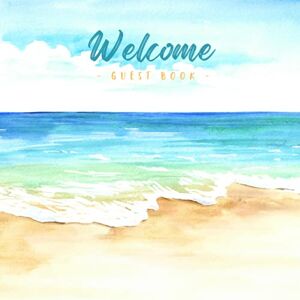 Studio, Summer Beach House Welcome Guest Book: Visitor Guest Book for Vacation Home Beach House Rental Guest Sign in Log Book for Airbnb, VRBO, Bed & Breakfast, Guest House, ... Painting Guestbook (Premium Cream Paper) Studio, Summer Beach House Welcome Guest Book: Visitor Guest Book for Vacation Home Beach House Rental Guest Sign in Log Book for Airbnb, VRBO, Bed & Breakfast, Guest House, ... Painting Guestbook (Premium Cream Paper)