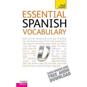 Zollo, Mike Essential Spanish Vocabulary: Teach Yourself Zollo, Mike Essential Spanish Vocabulary: Teach Yourself