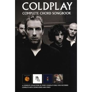 Various Coldplay Complete Chord Songbook Revised Edition Lc Various Coldplay Complete Chord Songbook Revised Edition Lc