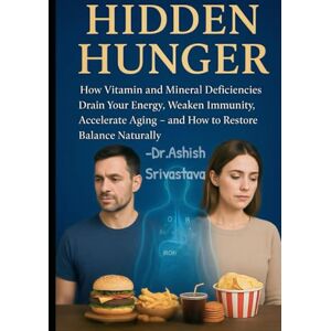 Srivastava, Dr.Ashish Hidden Hunger: How Vitamin and Mineral Deficiencies Drain Your Energy, Weaken Immunity, Accelerate Aging and How to Restore Balance Naturally Srivastava, Dr.Ashish Hidden Hunger: How Vitamin and Mineral Deficiencies Drain Your Energy, Weaken Immunity, Accelerate Aging and How to Restore Balance Naturally