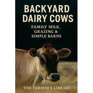 Library, Farmer's Backyard Dairy Cows 101: A Beginner’s Guide to Family Milk & Grazing: Simple Systems for Feeding, Milking, Pasture Care, Calving & Low-Input Homestead Cow Management Library, Farmer's Backyard Dairy Cows 101: A Beginner’s Guide to Family Milk & Grazing: Simple Systems for Feeding, Milking, Pasture Care, Calving & Low-Input Homestead Cow Management