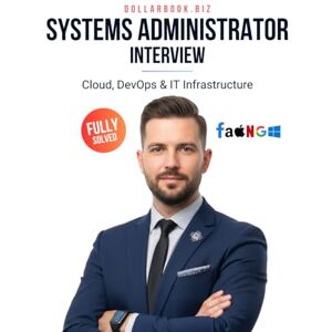 .Biz, DollarBook Systems Administrator Interview: Crack Your Next Job with 100+ Frequently Asked Questions Fully Solved (Cloud, DevOps & IT Infrastructure Interview Series — FAANG / Fortune 500 / Startups) .Biz, DollarBook Systems Administrator Interview: Crack Your Next Job with 100+ Frequently Asked Questions Fully Solved (Cloud, DevOps & IT Infrastructure Interview Series — FAANG / Fortune 500 / Startups)