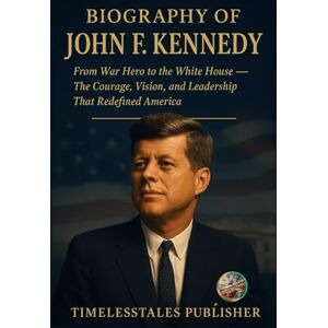 Publisher, TimelessTales BIOGRAPHY OF JOHN .F. KENNEDY: “From War Hero to the White House — The Courage, Vision, and Leadership That Redefined America” (The Power Within Series) Publisher, TimelessTales BIOGRAPHY OF JOHN .F. KENNEDY: “From War Hero to the White House — The Courage, Vision, and Leadership That Redefined America” (The Power Within Series)