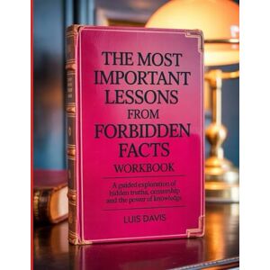 Davis, Luis The Most Important Lessons from Forbidden Facts Workbook: A Guided Exploration of Hidden Truths, Censorship and the Power of Knowlege Davis, Luis The Most Important Lessons from Forbidden Facts Workbook: A Guided Exploration of Hidden Truths, Censorship and the Power of Knowlege