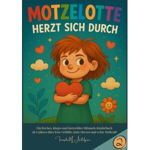Aedelgroen, Franziska M. MOTZELOTTE 2 Motzelotte herzt sich durch: Ein freches, kluges und herzwildes Mitmach-Kinderbuch ab 6 Jahren über leise Gefühle, laute Herzen und echte Mutkraft. Aedelgroen, Franziska M. MOTZELOTTE 2 Motzelotte herzt sich durch: Ein freches, kluges und herzwildes Mitmach-Kinderbuch ab 6 Jahren über leise Gefühle, laute Herzen und echte Mutkraft.