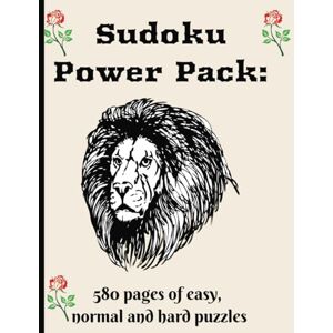 Petrus, Jacqueline Sudoku Power Pack: 580 pages of easy, normal and hard pages. Petrus, Jacqueline Sudoku Power Pack: 580 pages of easy, normal and hard pages.