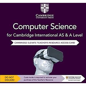 Duddell, Dave Cambridge International AS & A Level Computer Science Elevate Teacher's Resource Access Card Duddell, Dave Cambridge International AS & A Level Computer Science Elevate Teacher's Resource Access Card