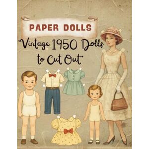 Encarnacion, Claudia Vintage Paper Dolls: Creative Cut-Out Book with 40 Pages of Outfits & Dress-Up Fun: Vintage 1950 Dolls to Cut Out” Encarnacion, Claudia Vintage Paper Dolls: Creative Cut-Out Book with 40 Pages of Outfits & Dress-Up Fun: Vintage 1950 Dolls to Cut Out”