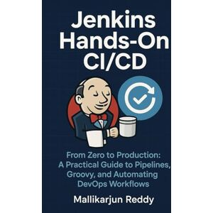 Reddy, Mallikarjun Jenkins Hand-On CI/CD: From Zero to Production: A Practical Guide to Pipelines, Groovy, and Automating DevOps Workflows Reddy, Mallikarjun Jenkins Hand-On CI/CD: From Zero to Production: A Practical Guide to Pipelines, Groovy, and Automating DevOps Workflows
