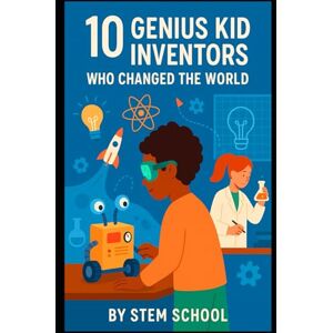 SCHOOL, STEM 10 Kid Inventors Who Changed the World: Amazing Young Minds That Made History (STEM Stars: Fun Science Experiments for Curious Kids) SCHOOL, STEM 10 Kid Inventors Who Changed the World: Amazing Young Minds That Made History (STEM Stars: Fun Science Experiments for Curious Kids)