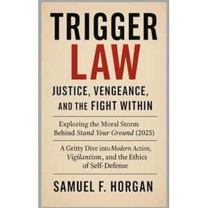 Horgan, Mr Samuel F Trigger Law: Justice, Vengeance, and the Fight Within: Exploring the Moral Storm Behind Stand Your Ground (2025) A Gritty Dive into Modern Action, Vigilantism, and the Ethics of Self-Defense Horgan, Mr Samuel F Trigger Law: Justice, Vengeance, and the Fight Within: Exploring the Moral Storm Behind Stand Your Ground (2025) A Gritty Dive into Modern Action, Vigilantism, and the Ethics of Self-Defense