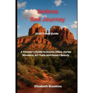Brookins, Elizabeth Sedona Red Journey: 2025 Travel Guide: A Traveler's Guide to Scenic Hikes, Vortex Wonders, Art Trails and Desert Beauty Brookins, Elizabeth Sedona Red Journey: 2025 Travel Guide: A Traveler's Guide to Scenic Hikes, Vortex Wonders, Art Trails and Desert Beauty