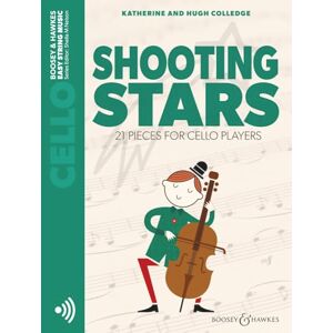 Katherine Colledge Shooting Stars 21 Pieces for Cello Player (Easy String Music) Cello Sheet Music Boosey & Hawkes (BH 13835) Katherine Colledge Shooting Stars 21 Pieces for Cello Player (Easy String Music) Cello Sheet Music Boosey & Hawkes (BH 13835)