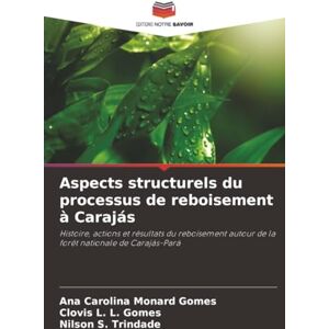 Monard Gomes, Ana Carolina Aspects structurels du processus de reboisement à Carajás: Histoire, actions et résultats du reboisement autour de la forêt nationale de Carajás-Pará Monard Gomes, Ana Carolina Aspects structurels du processus de reboisement à Carajás: Histoire, actions et résultats du reboisement autour de la forêt nationale de Carajás-Pará