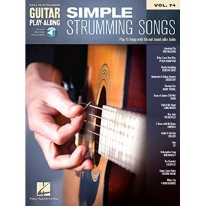Hal Leonard Publishing Corporation Simple Strumming Songs: Guitar Play-Along Volume 74 (Guitar Play-along, 74) Hal Leonard Publishing Corporation Simple Strumming Songs: Guitar Play-Along Volume 74 (Guitar Play-along, 74)