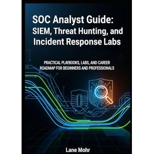 Mohr, Lane SOC Analyst Guide SIEM Threat Hunting and Incident Response Labs: Practical Playbooks, Labs, and Career Roadmap for Beginners and Professionals Mohr, Lane SOC Analyst Guide SIEM Threat Hunting and Incident Response Labs: Practical Playbooks, Labs, and Career Roadmap for Beginners and Professionals