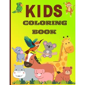 Vundavalli, Miss Pranathi Happy Animals and Birds: Easy Coloring for Little Kids: Fun Animals and Birds for Kids Ages 3-6 to Color Vundavalli, Miss Pranathi Happy Animals and Birds: Easy Coloring for Little Kids: Fun Animals and Birds for Kids Ages 3-6 to Color