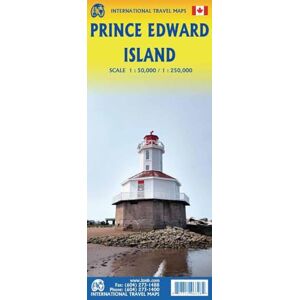Prince Edward Island: ITM Travel Reference Map 1:250000 Prince Edward Island: ITM Travel Reference Map 1:250000