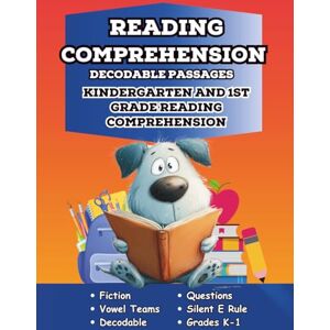Brains Books, Budding Reading Comprehension Decodable Passages: Kindergarten and First Grade Reading Comprehension for Vowel Teams and Silent E (Kindergarten and First Grade Reading Comprehension Workbooks) Brains Books, Budding Reading Comprehension Decodable Passages: Kindergarten and First Grade Reading Comprehension for Vowel Teams and Silent E (Kindergarten and First Grade Reading Comprehension Workbooks)