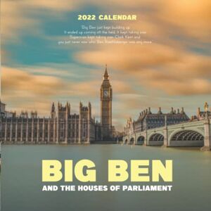 2022 Calendar, Traveloving Big Ben and the Houses of Parliament 2022 Calendar: Great Gift Calendar 2022 for new year 2022 with beautiful photos 8.5''x11'' 2022 Calendar, Traveloving Big Ben and the Houses of Parliament 2022 Calendar: Great Gift Calendar 2022 for new year 2022 with beautiful photos 8.5''x11''