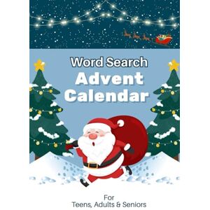 Publishing, Liam Word Search Advent Calendar: 24 Days of Festive Fun! Full‑Color Logic Puzzle Book with Solutions for Teens, Adults & Seniors – 7×10″, 58‑Page. Publishing, Liam Word Search Advent Calendar: 24 Days of Festive Fun! Full‑Color Logic Puzzle Book with Solutions for Teens, Adults & Seniors – 7×10″, 58‑Page.