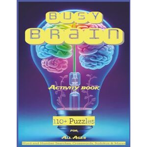 Books, Funfetti Busy Brain Activity Puzzle Book: Activity Puzzle Book with Easy-to-Read Print including Word and Number Searches, Crosswords, Mazes, and Sudokus 8.5 ... Gift for Vacations, Holidays and Free Times Books, Funfetti Busy Brain Activity Puzzle Book: Activity Puzzle Book with Easy-to-Read Print including Word and Number Searches, Crosswords, Mazes, and Sudokus 8.5 ... Gift for Vacations, Holidays and Free Times