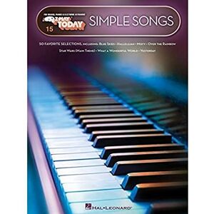 Various Simple Songs – E-Z Play Today Volume 15 Easy Keyboard Sheet Music for Beginners Includes 50 All-Time Favorites in Large Note-Name Notation E-Z ... Piano, and Keyboard (E-Z Play Today, 15) Various Simple Songs – E-Z Play Today Volume 15 Easy Keyboard Sheet Music for Beginners Includes 50 All-Time Favorites in Large Note-Name Notation E-Z ... Piano, and Keyboard (E-Z Play Today, 15)