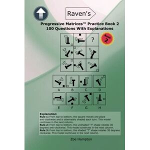 Hampton, Zoe Progressive Matrices™ Practice Book 2: Prepare With 100 RPM/SPM/APM IQ Questions With Explanations (IQ Tests series) Hampton, Zoe Progressive Matrices™ Practice Book 2: Prepare With 100 RPM/SPM/APM IQ Questions With Explanations (IQ Tests series)