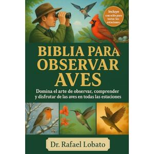 Lobato, Dr. Rafael BIBLIA PARA OBSERVAR AVES: Domina el arte de observar, comprender y disfrutar de las aves en todas las estaciones Lobato, Dr. Rafael BIBLIA PARA OBSERVAR AVES: Domina el arte de observar, comprender y disfrutar de las aves en todas las estaciones