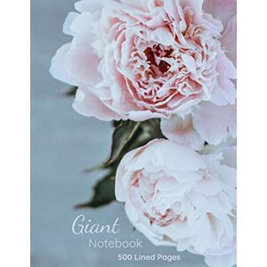 Publishing, Sosha Giant Notebook: 8.5" x 11" Peonies, 500 College-Ruled Lined Pages with Table of Contents and Page Numbers, Extra Large Jumbo-Sized Notebook Journal, Pink Peony Flowers (508 Pages) Publishing, Sosha Giant Notebook: 8.5" x 11" Peonies, 500 College-Ruled Lined Pages with Table of Contents and Page Numbers, Extra Large Jumbo-Sized Notebook Journal, Pink Peony Flowers (508 Pages)