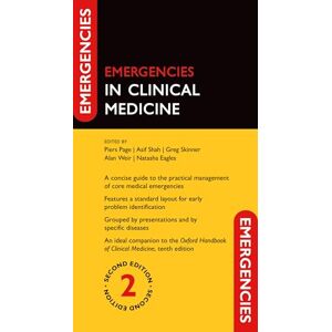 Emergencies in Clinical Medicine Emergencies in Clinical Medicine