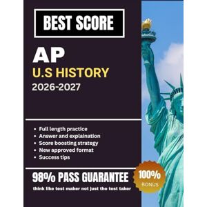 Greenwood, Hellen AP U.S. HISTORY 2026-2027: Comprehensive APUSH Study Guide with Free-Response Models, Multiple-Choice Questions, and updated practice test Greenwood, Hellen AP U.S. HISTORY 2026-2027: Comprehensive APUSH Study Guide with Free-Response Models, Multiple-Choice Questions, and updated practice test
