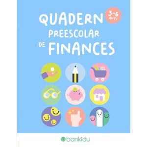 :), Bankidu Quadern Preescolar de Finances: Educació financera divertida per als més petits: pinta, traça, retalla i aprèn (3-6 anys) :), Bankidu Quadern Preescolar de Finances: Educació financera divertida per als més petits: pinta, traça, retalla i aprèn (3-6 anys)