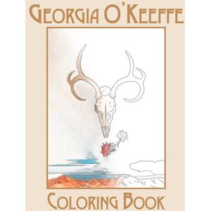 Meseke, Mitch Georgia O'Keeffe Coloring Book Meseke, Mitch Georgia O'Keeffe Coloring Book