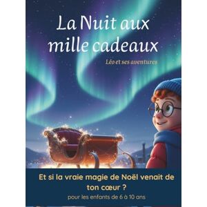 Mathy, M. La nuit aux mille cadeaux: Et si la vraie magie de Noël venait de ton cœur ? (pour enfants de 6 à 10 ans) (Léo et ses aventures) Mathy, M. La nuit aux mille cadeaux: Et si la vraie magie de Noël venait de ton cœur ? (pour enfants de 6 à 10 ans) (Léo et ses aventures)