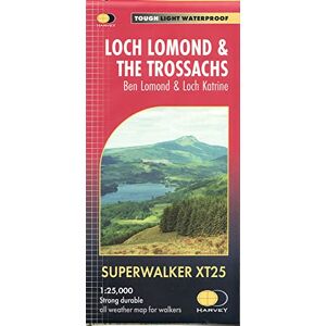 Harvey Maps Loch Lomond & The Trossachs: Superwalker XT25: Ben Lomond & Loch Katrine Harvey Maps Loch Lomond & The Trossachs: Superwalker XT25: Ben Lomond & Loch Katrine
