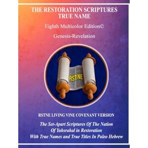 Koniuchowsky, Sholiach Moshe Yoseph RSTNE Living Vine Covenant Edition Hardcover Multi Color: Covenant Eschatology Edition Koniuchowsky, Sholiach Moshe Yoseph RSTNE Living Vine Covenant Edition Hardcover Multi Color: Covenant Eschatology Edition