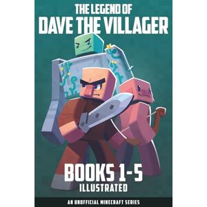 Villager, Dave The Legend of Dave the Villager Books 1–5 Illustrated: a collection of unofficial Minecraft books (Dave the Villager Collections) Villager, Dave The Legend of Dave the Villager Books 1–5 Illustrated: a collection of unofficial Minecraft books (Dave the Villager Collections)