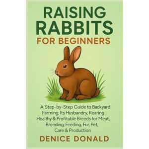 Donald, Denice Raising Rabbits for Beginners: A Step by Step Guide to Backyard Farming, Its Husbandry, Rearing Healthy & Profitable breeds for meat, Breeding, Feeding, Fur, Pet, Care & Production Donald, Denice Raising Rabbits for Beginners: A Step by Step Guide to Backyard Farming, Its Husbandry, Rearing Healthy & Profitable breeds for meat, Breeding, Feeding, Fur, Pet, Care & Production