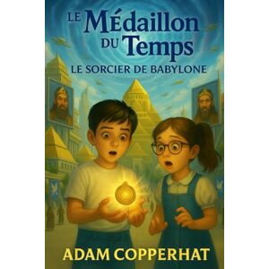 Copperhat, Adam LE MEDAILLON DU TEMPS Le Sorcier de Babylone: Roman aventure jeunesse voyage dans le temps Livre enfant 9-13 ans histoire antique Copperhat, Adam LE MEDAILLON DU TEMPS Le Sorcier de Babylone: Roman aventure jeunesse voyage dans le temps Livre enfant 9-13 ans histoire antique