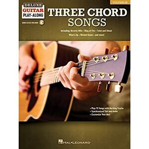 Various Three Chord Songs Deluxe Guitar Play-Along Volume 12 (Deluxe Guitar Play-Along, 12) Various Three Chord Songs Deluxe Guitar Play-Along Volume 12 (Deluxe Guitar Play-Along, 12)