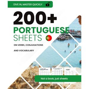 Blueprints, Language 200+ European Portuguese verb, conjugation & vocabulary sheets: Graphs, worksheets and patterns to take your Portuguese to the next level Blueprints, Language 200+ European Portuguese verb, conjugation & vocabulary sheets: Graphs, worksheets and patterns to take your Portuguese to the next level