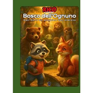 Books, Rico Rico nel Bosco dell’Ognuno – Libro Illustrato per Bambini sull’Inclusione e la Diversità Books, Rico Rico nel Bosco dell’Ognuno – Libro Illustrato per Bambini sull’Inclusione e la Diversità