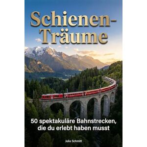 Schmitt, Julia Schienen-Träume: 50 spektakuläre Bahnstrecken, die du erlebt haben musst Schmitt, Julia Schienen-Träume: 50 spektakuläre Bahnstrecken, die du erlebt haben musst
