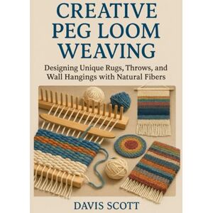 Scott Creative Peg Loom Weaving: Designing Unique Rugs, Throws, and Wall Hangings with Natural Fibers Scott Creative Peg Loom Weaving: Designing Unique Rugs, Throws, and Wall Hangings with Natural Fibers
