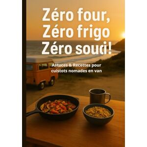 POUSTEL, Julien Zéro four, zéro frigo, zéro souci ! Astuces et Recettes faciles pour cuisiner en van sans équipement POUSTEL, Julien Zéro four, zéro frigo, zéro souci ! Astuces et Recettes faciles pour cuisiner en van sans équipement